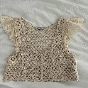 Crochet Zara top